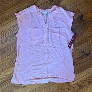 Merona Light Pink Sleeveless Blouse